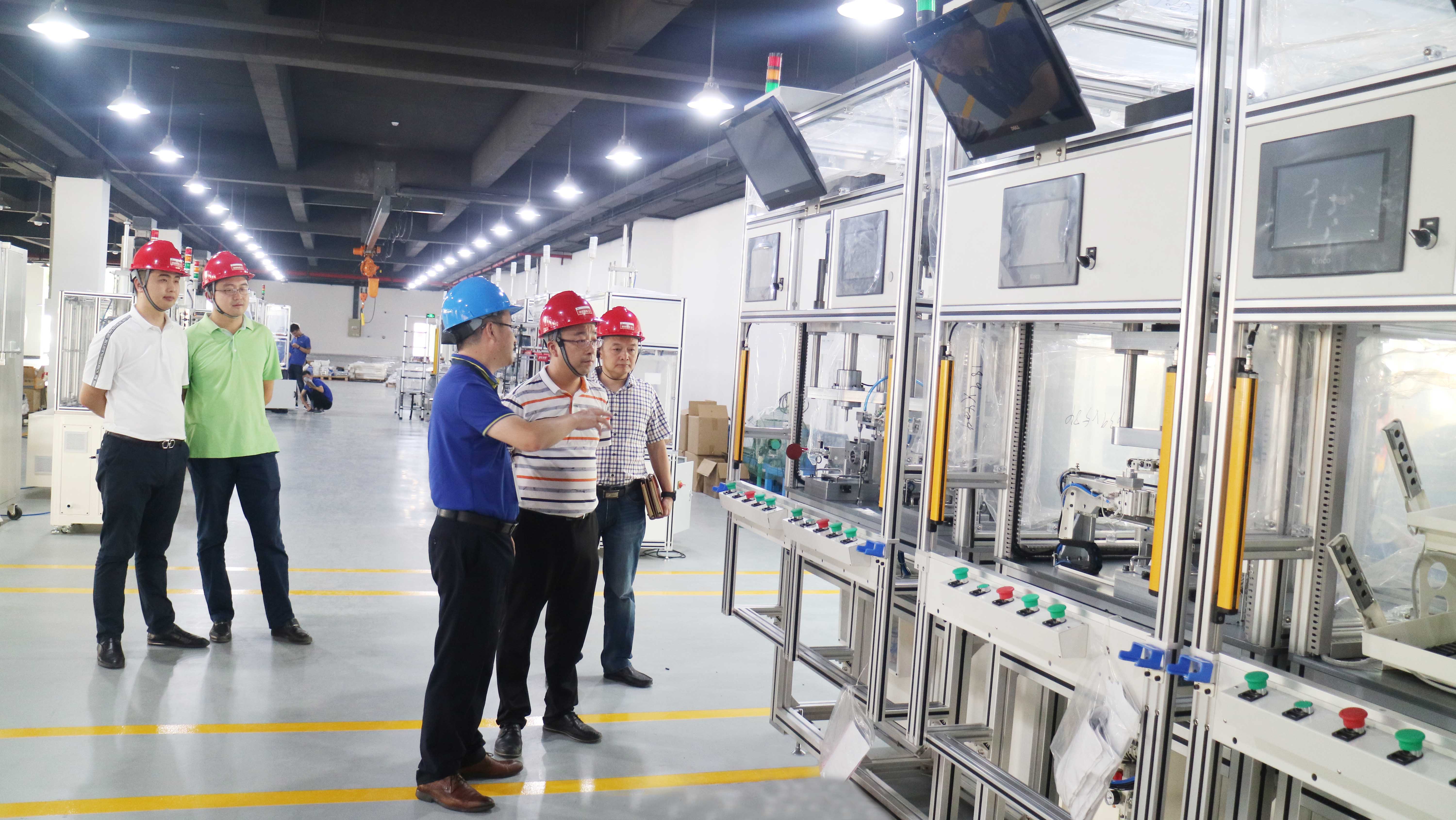 蘇州新區滸關經開區黨工委副書記何寧一行調研通錦指導工作 蘇州新區滸關經開區黨工委副書記何寧一行調研通錦指導工作