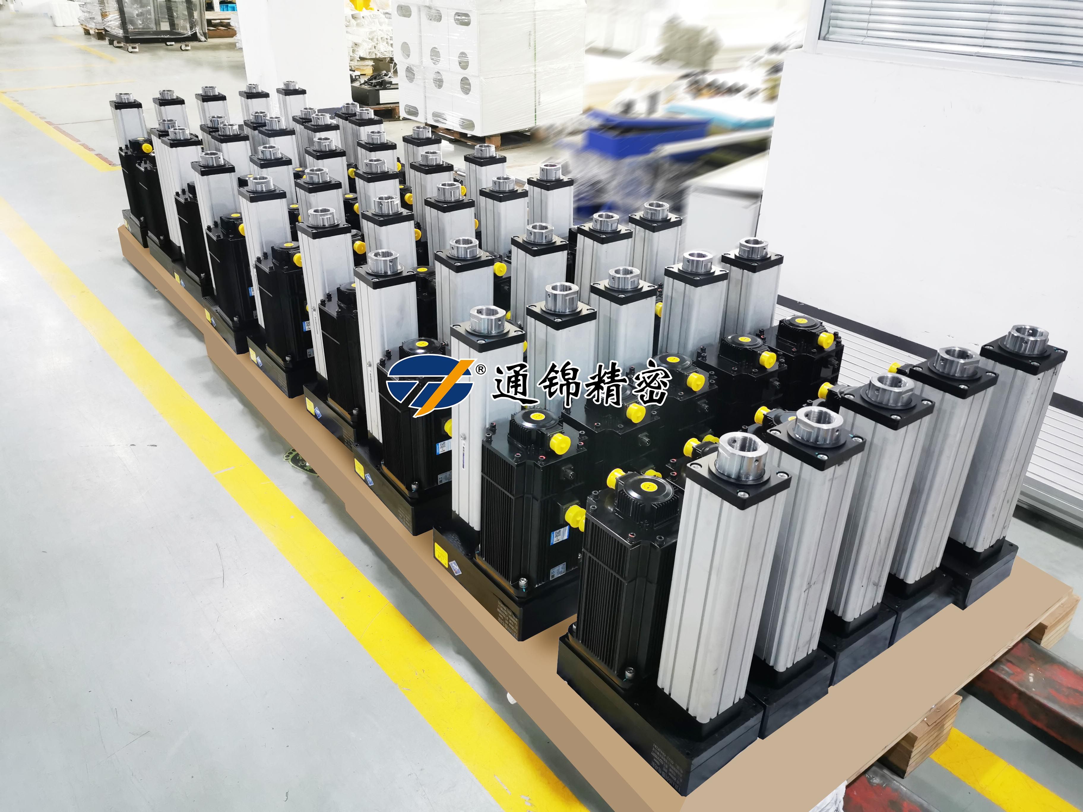 通錦伺服電動缸批量出貨